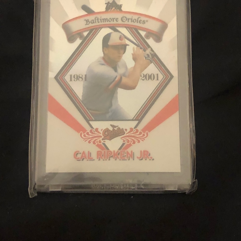 2009 Topps Legends Chrome Wal-Mart Cereal Cal Ripken Jr. baseball